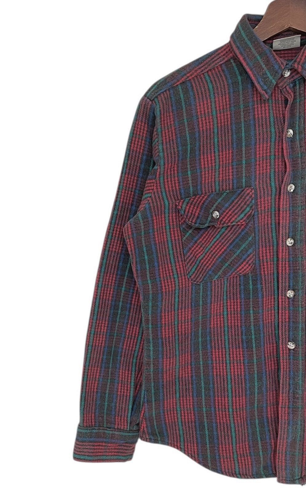 Vintage Vintage Brand Five Brother Flanned Shirt 1980s Size US M / EU 48-50 / 2 - 3 Thumbnail