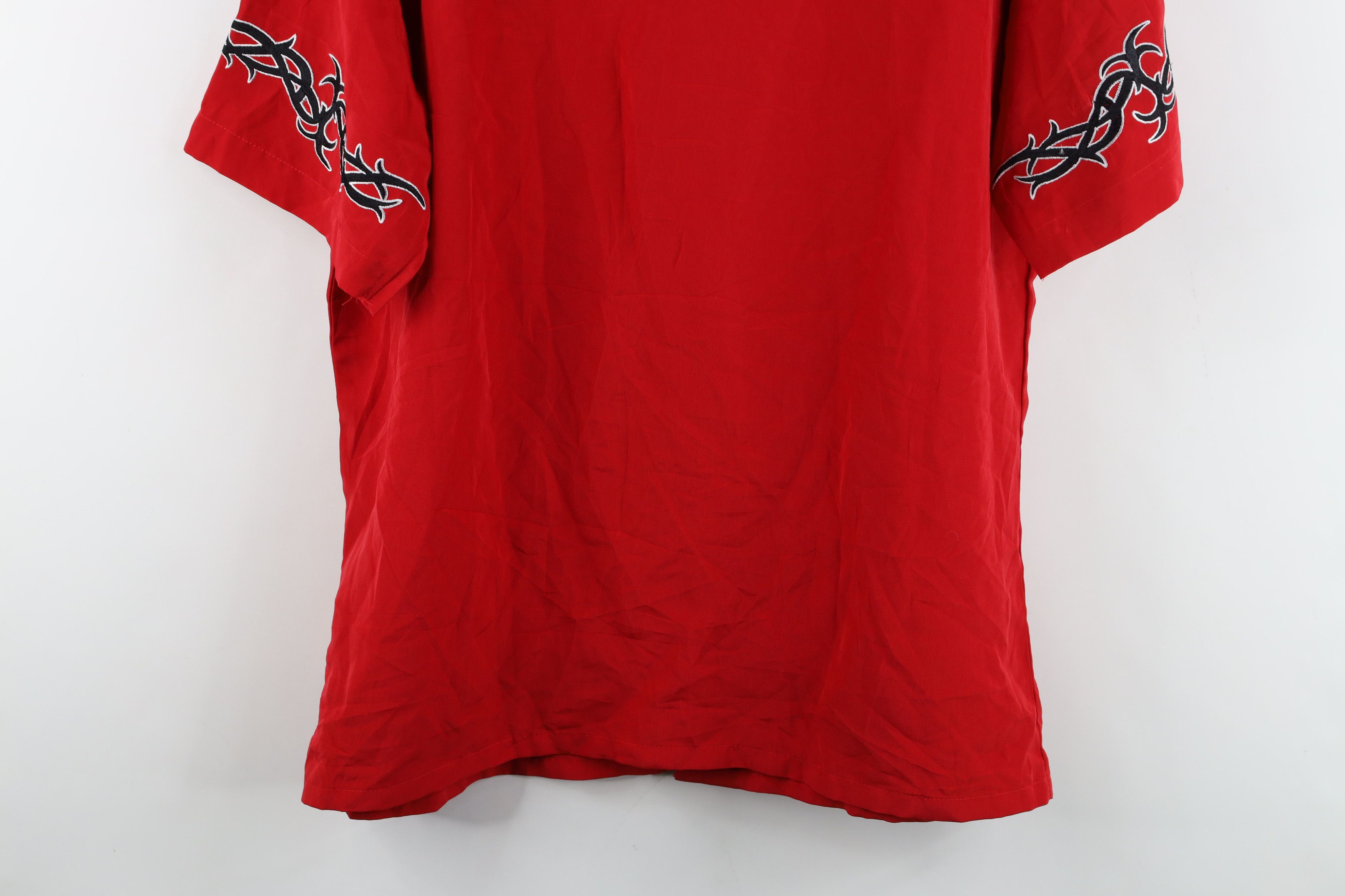 Harley Davidson Vintage Harley Davidson Tribal Fire Flames Button Shirt Size US M / EU 48-50 / 2 - 13 Thumbnail