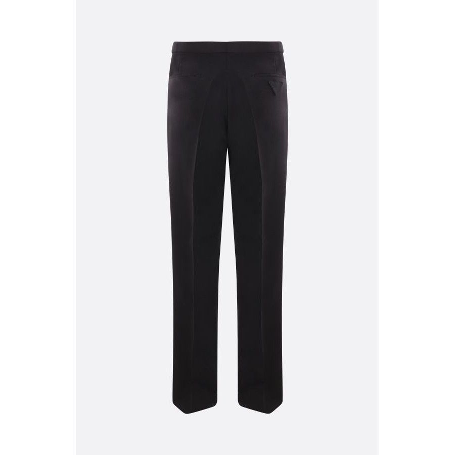 Prada PRADA Black Mohair Wool Trousers New & Authentic (Men's size Size US 34 / EU 50 - 2 Thumbnail