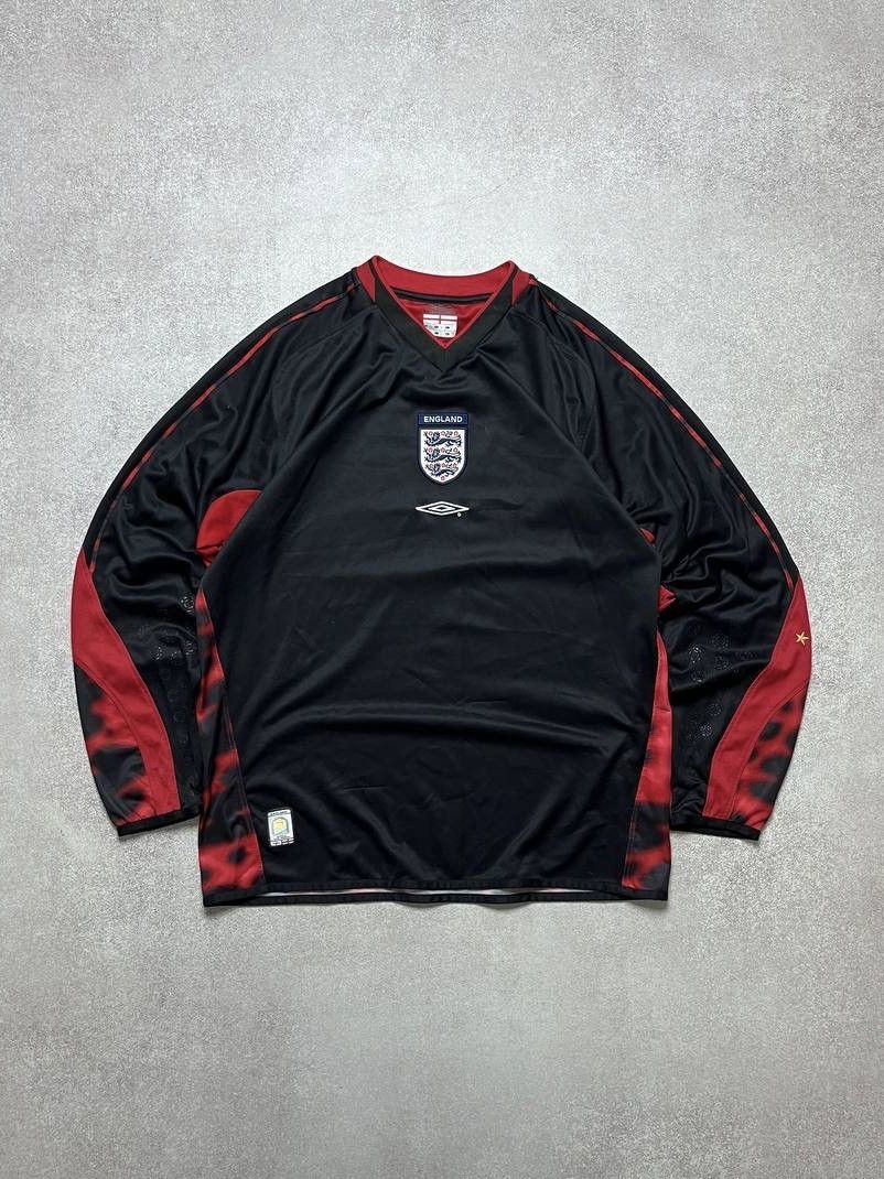 Other VINTAGE 03/04 UMBRO ENGLAND NATIONAL TEAM LONGSLEEVE SHIRT L Size US L / EU 52-54 / 3 - 1 Thumbnail