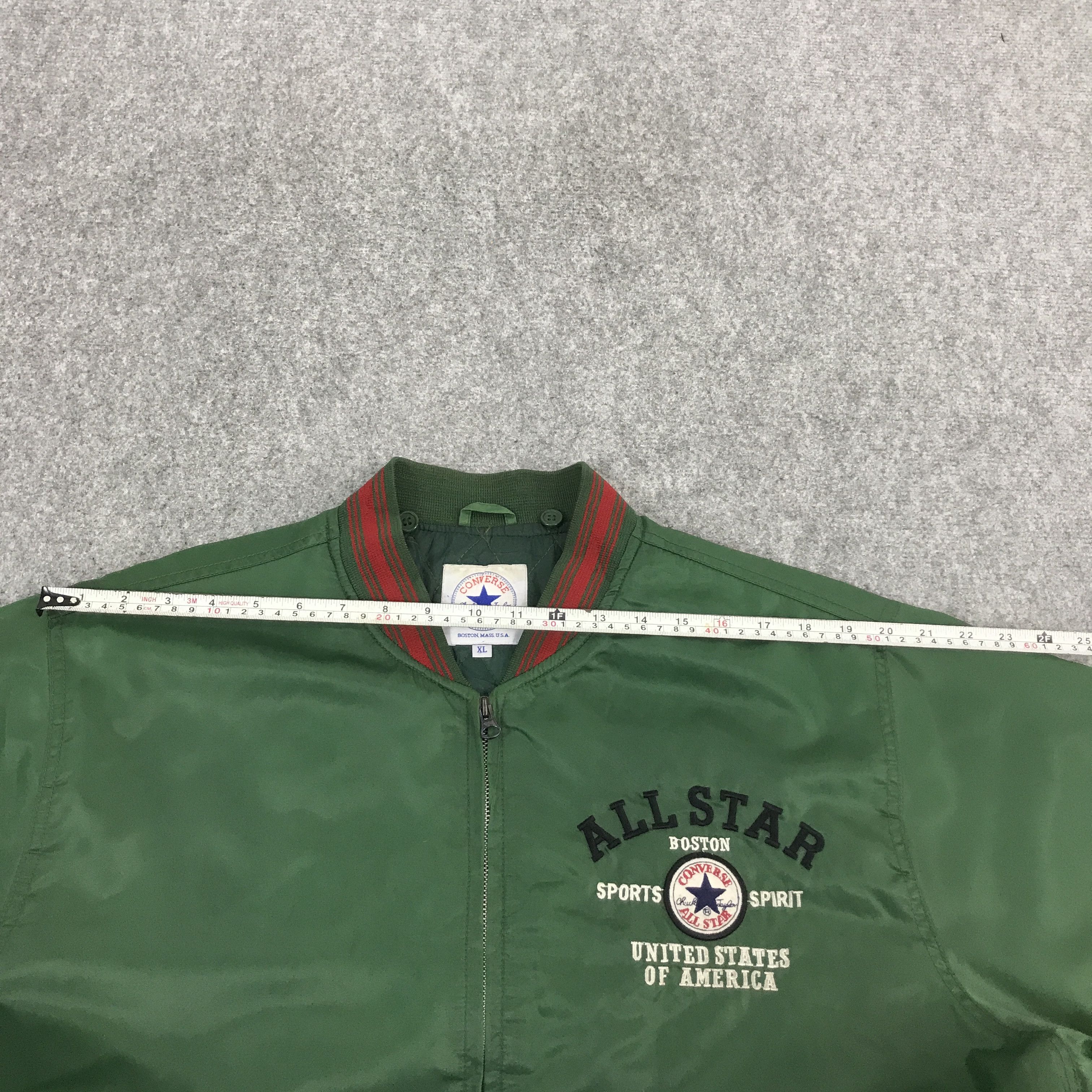 Converse × Vintage CONVERSE ALL STAR BOMBER JACKET Size US XL / EU 56 / 4 - 9 Thumbnail