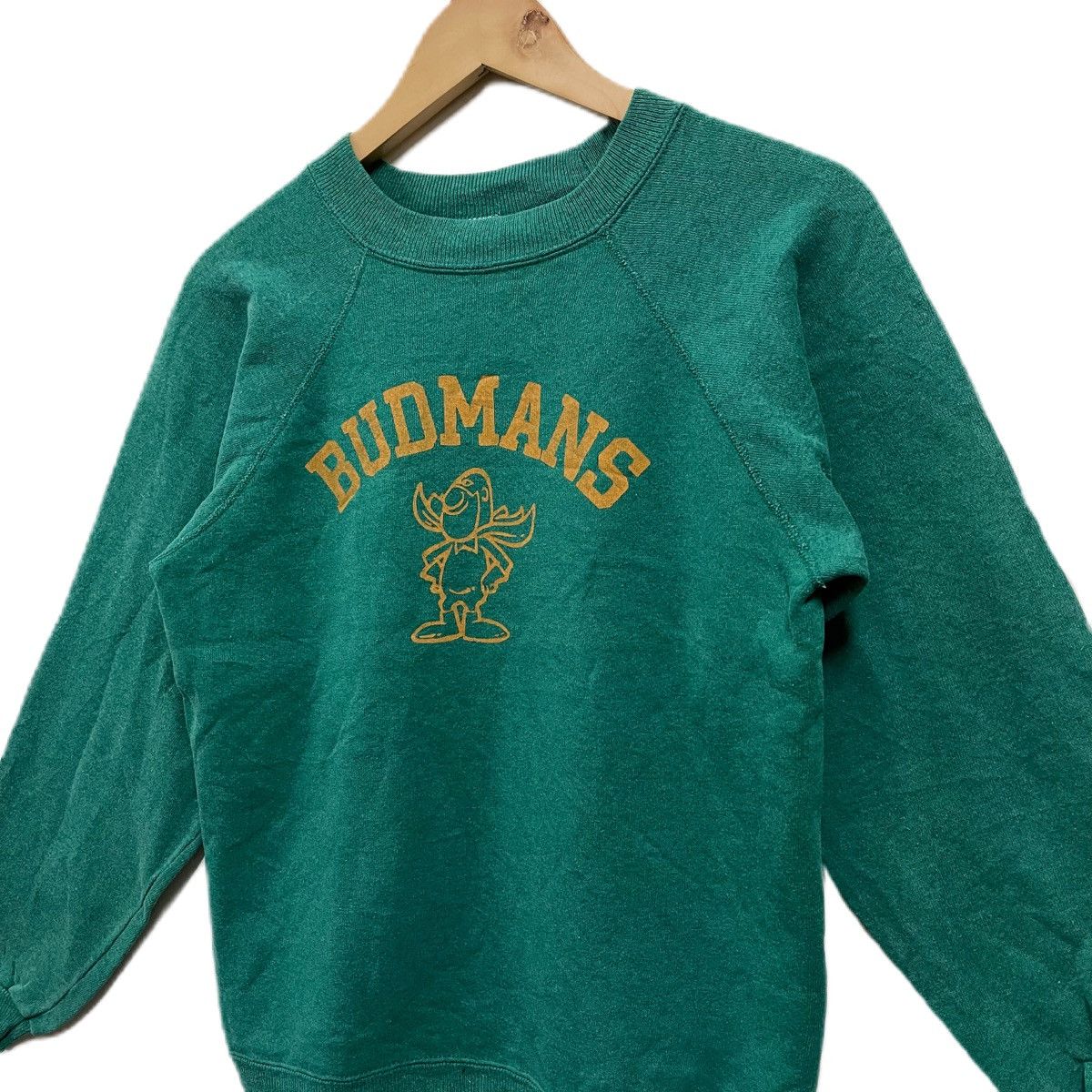 Budweiser Vintage 90s Budmans sweatshirt pullover Size US S / EU 44-46 / 1 - 2 Thumbnail