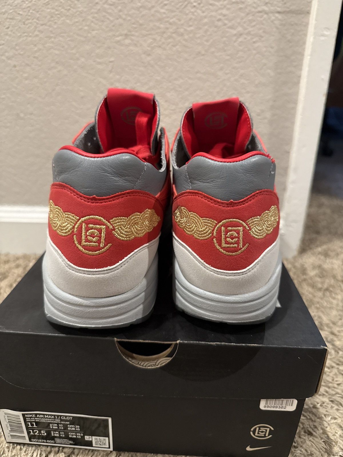 CLOT × Nike Nike Air Max 1 CLOT Size US 11 / EU 44 - 6 Thumbnail
