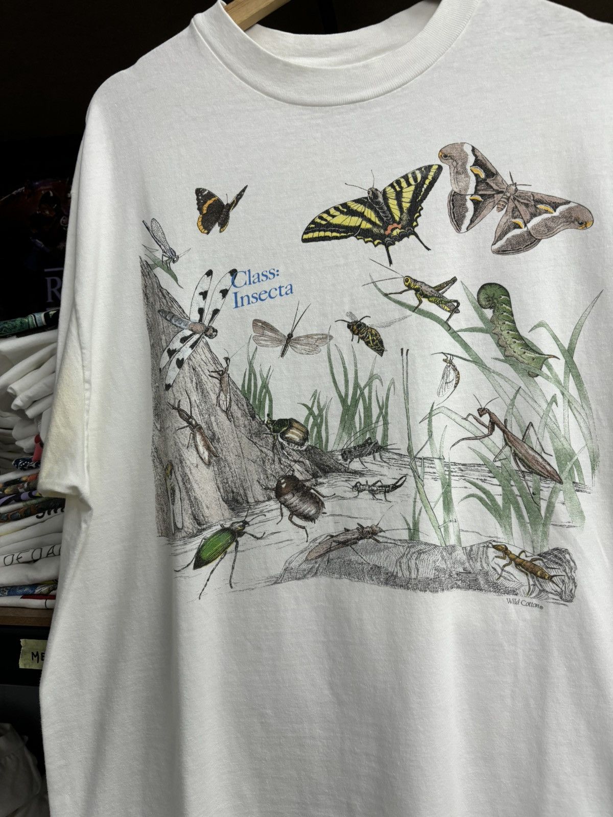 Vintage RARE! Vintage 90’s Class Insecta Animal Tee Size US XL / EU 56 / 4 - 4 Thumbnail