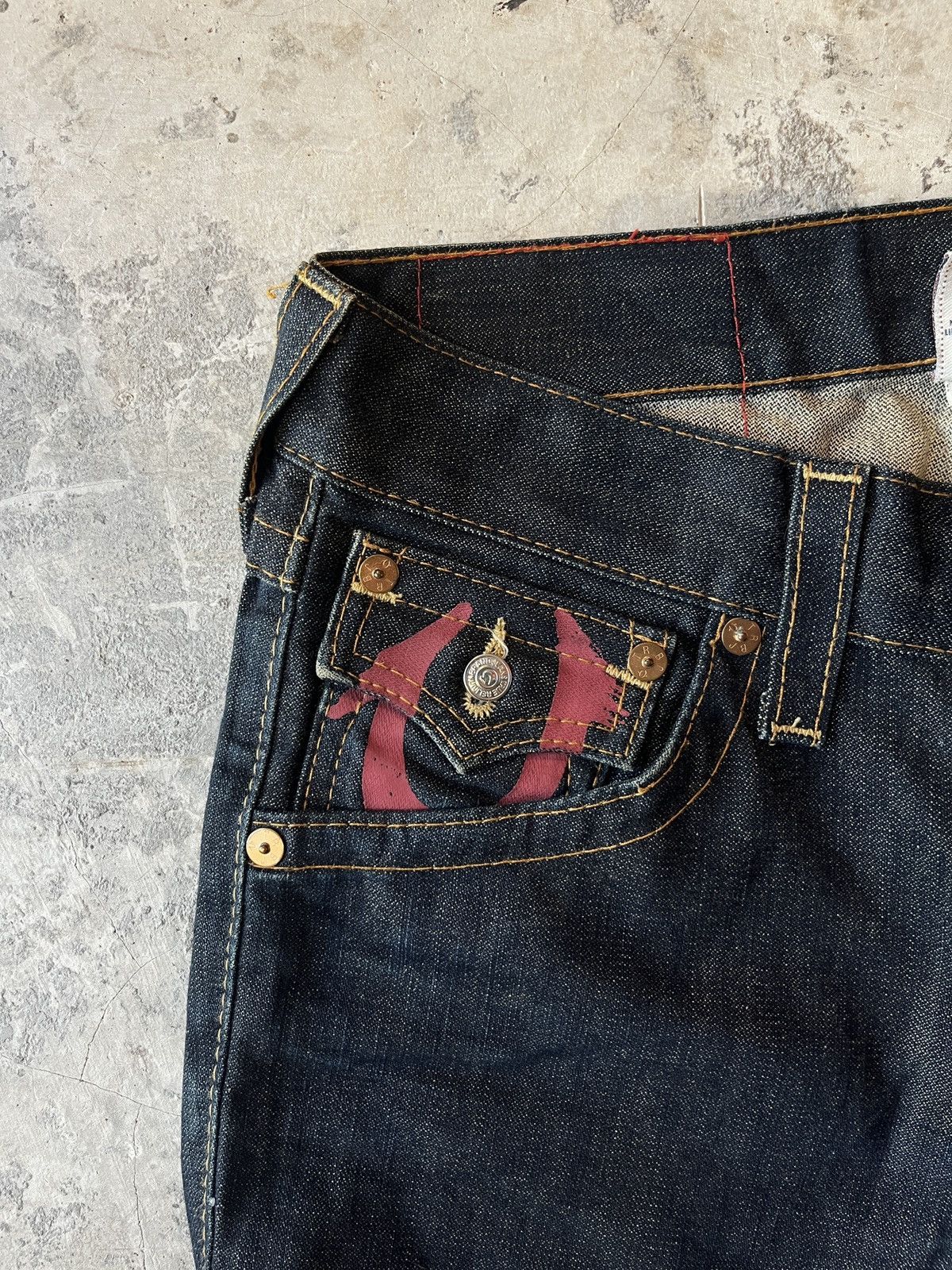 True Religion × Vintage True Religion Jeans Size US 29 - 3 Thumbnail