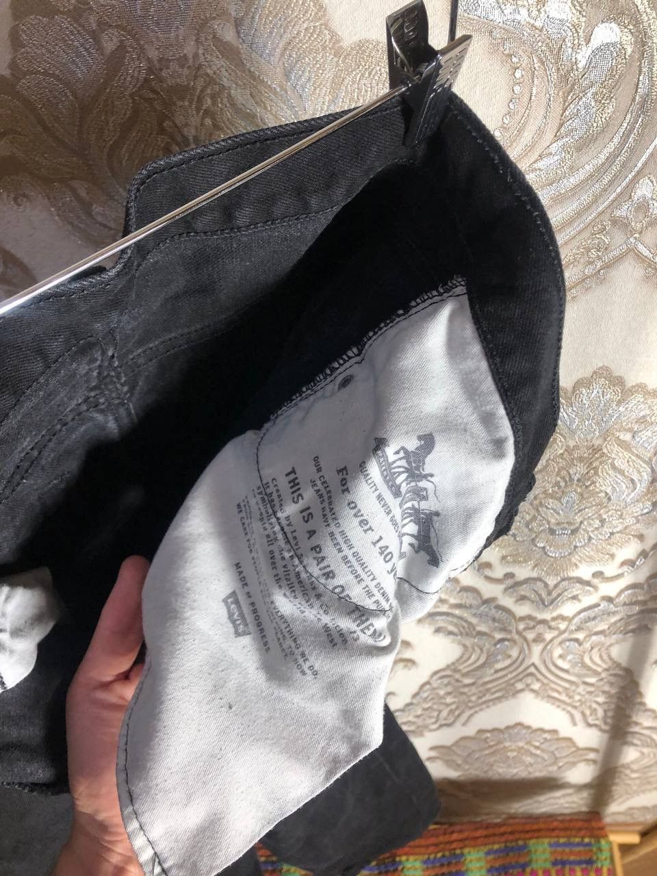 Levi's × Vintage VERY RARE LEVI’S 522 SLIM DENIM JEANS CASUAL Y2K 90s CULT Size US 32 / EU 48 - 10 Thumbnail