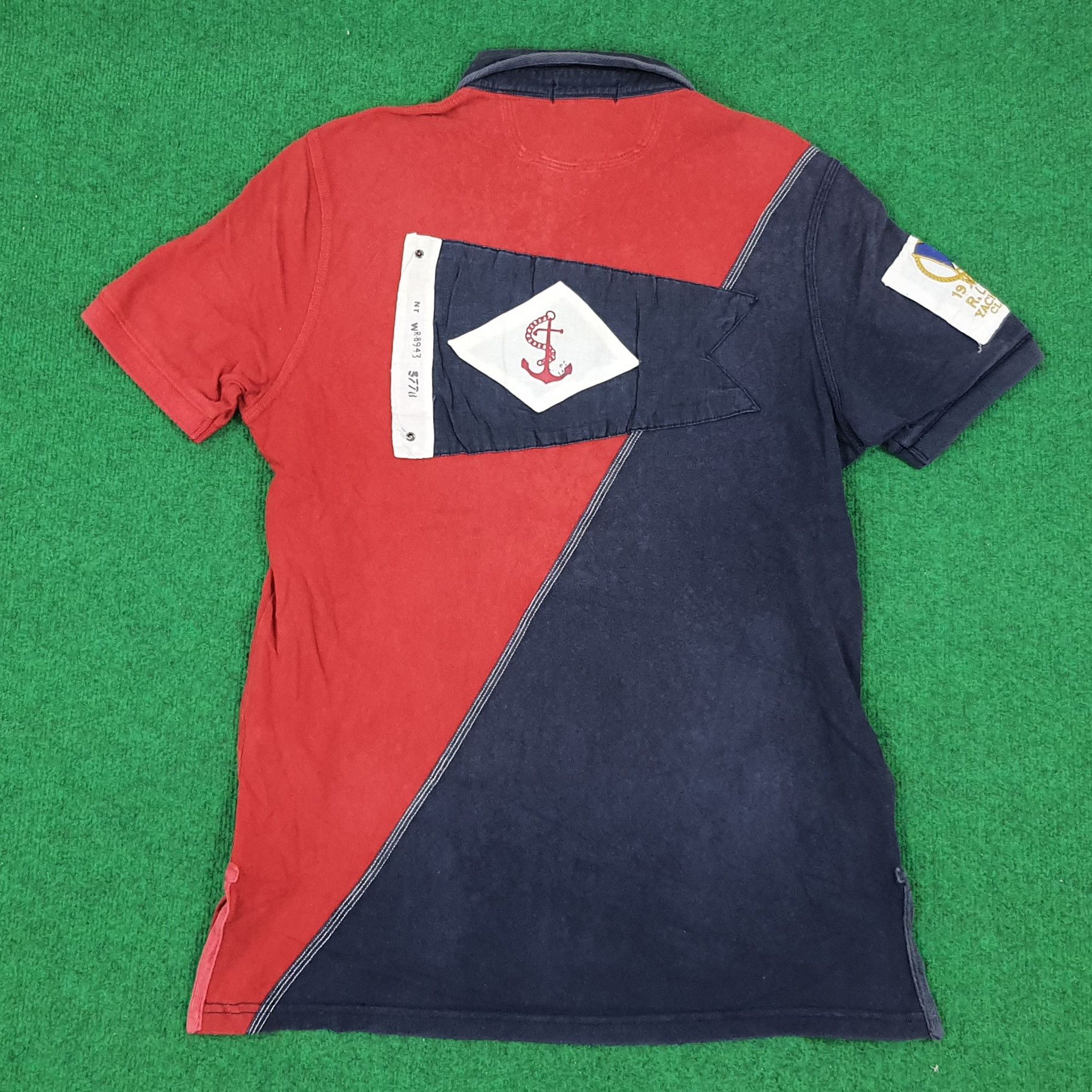 Polo Ralph Lauren × Vintage Vintage Polo by Ralph Lauren Preppy Yacht Club Polo Shirt Size US M / EU 48-50 / 2 - 3 Thumbnail