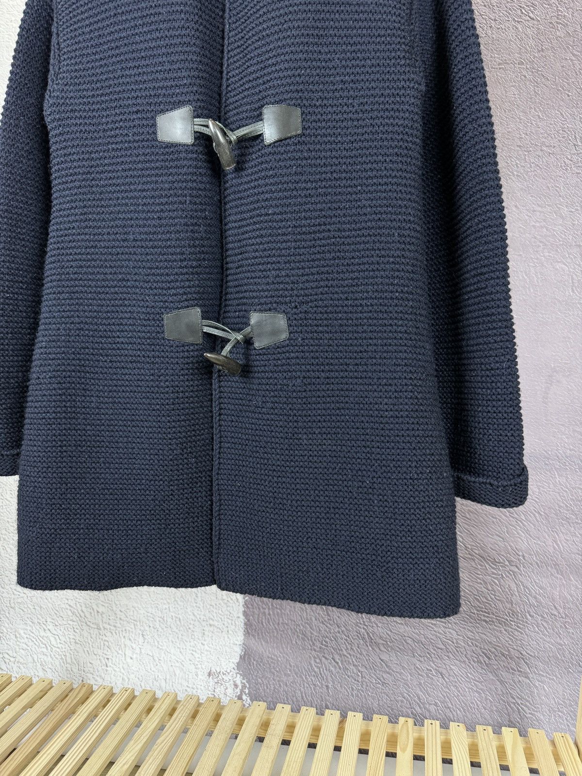 Paul & Shark Paul & Shark blue duffle long cardigan wool knitwear Size US S / EU 44-46 / 1 - 6 Thumbnail