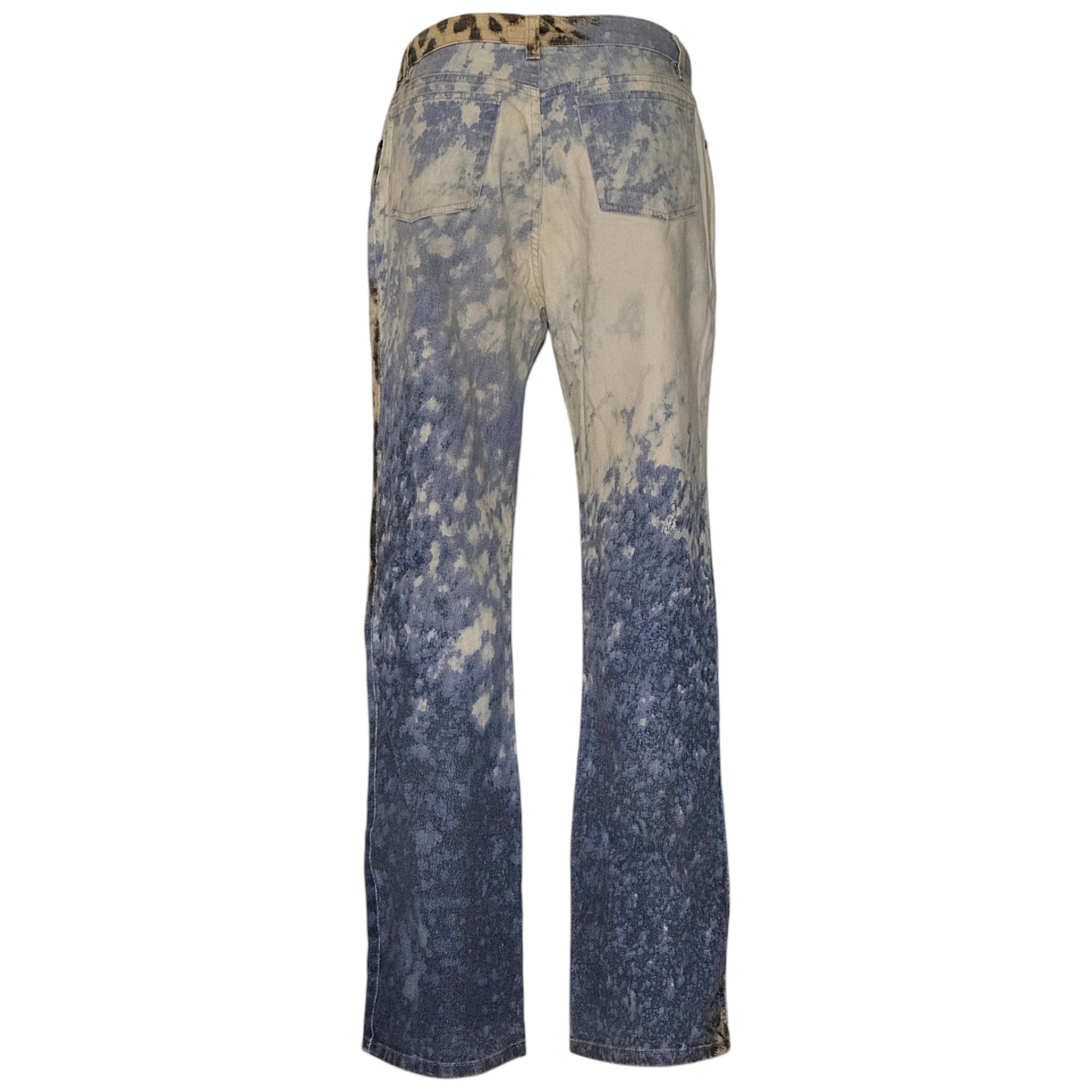 Roberto Cavalli Leopard Print Jeans Size US 32 / EU 48 - 2 Thumbnail