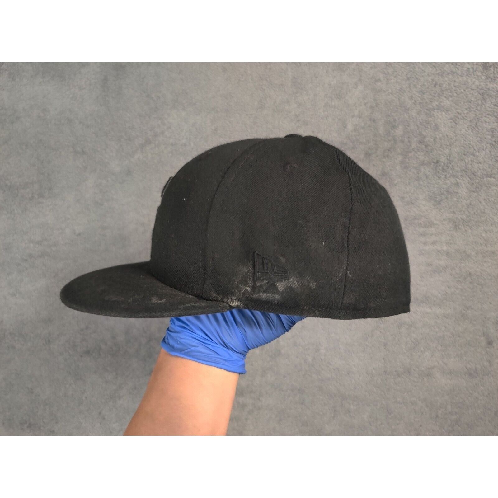 New Era San Francisco Giants Hat Cap Fitted 7 1/8 Black Embroidered Size ONE SIZE - 3 Thumbnail