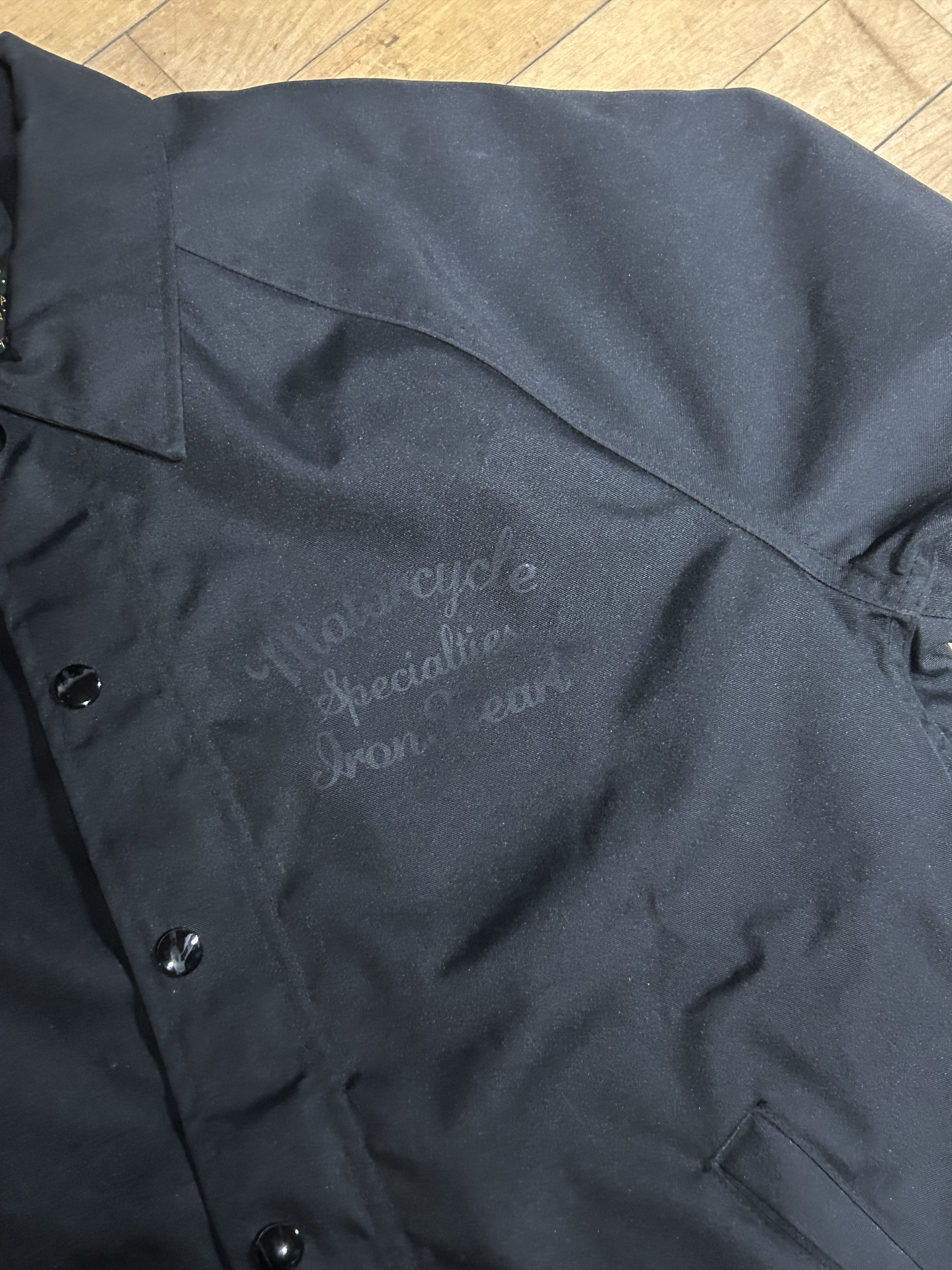 Iron Heart Iron Heart Varsity Bomber jacket 'Motorcycle Specialities' Size US M / EU 48-50 / 2 - 4 Thumbnail