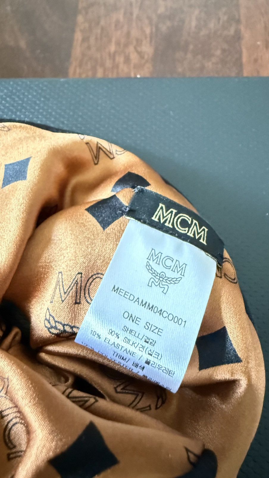 MCM MCM Silk Scrunchie Size ONE SIZE - 3 Thumbnail