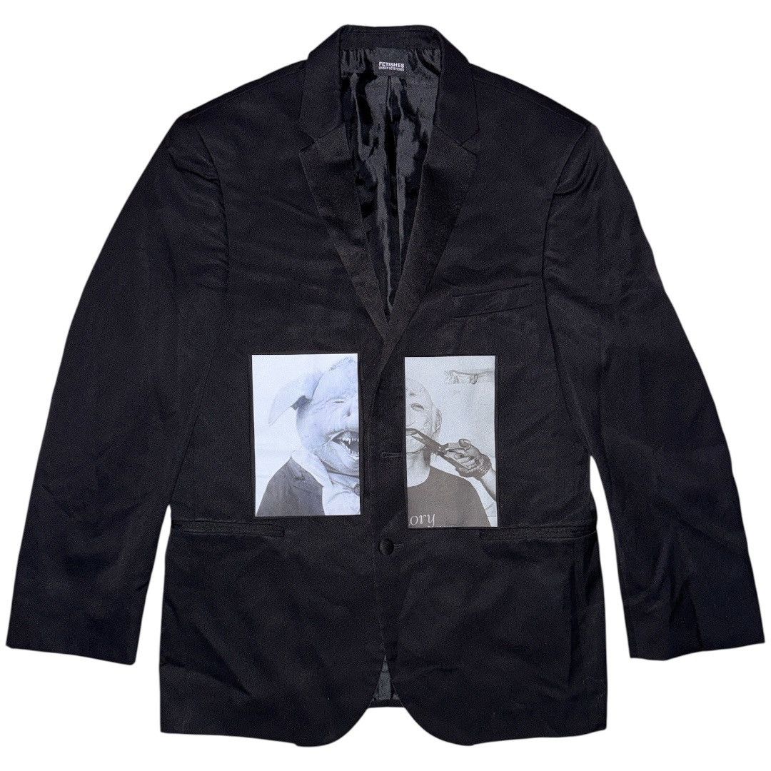Vintage 1/1 Vintage Blazer Assemblage Button Up Size US L / EU 52-54 / 3 - 1 Thumbnail