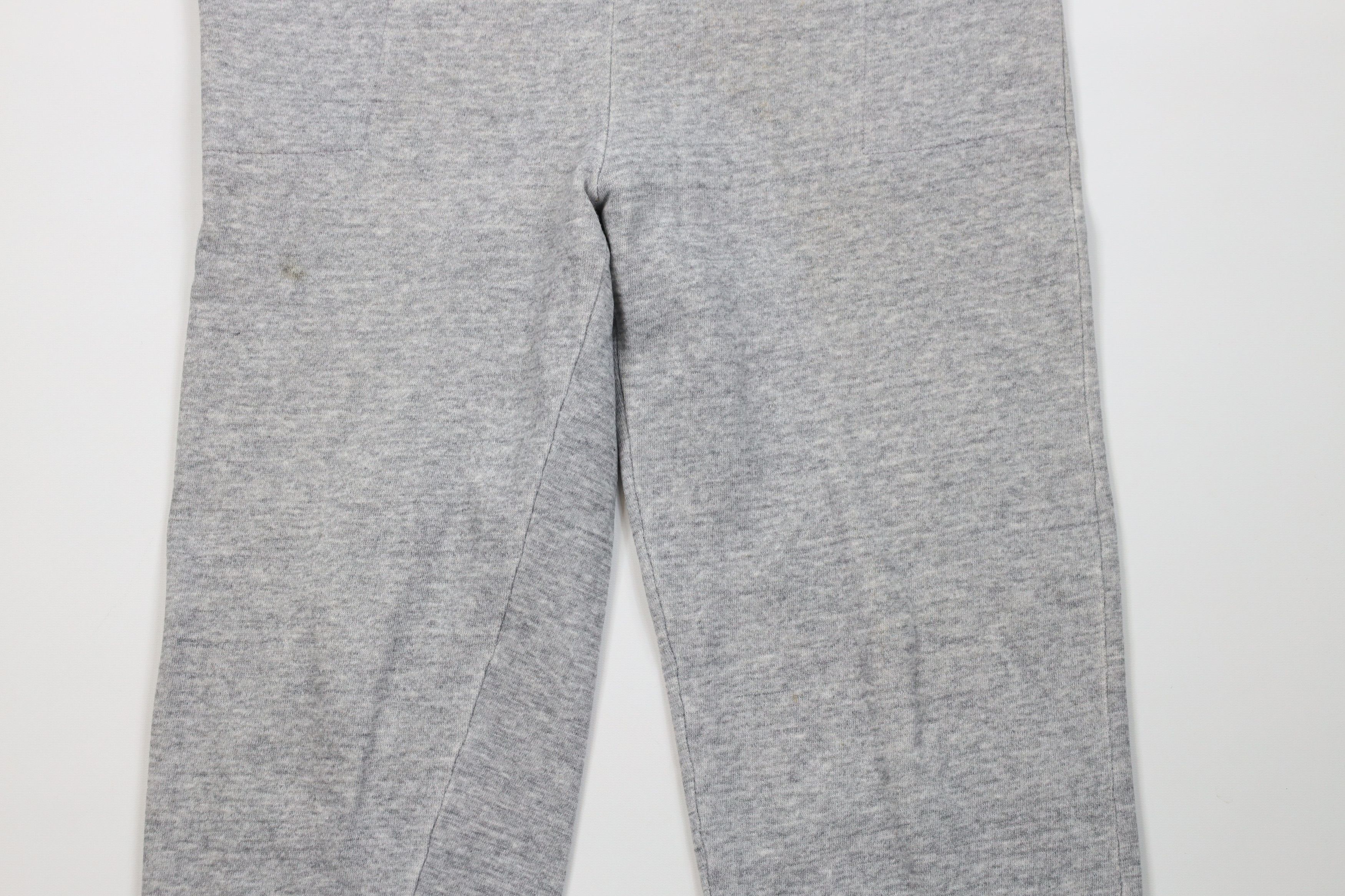 Vintage Vintage 70s 80s Streetwear Triblend Sweatpants Gray USA Size US 38 / EU 54 - 3 Thumbnail