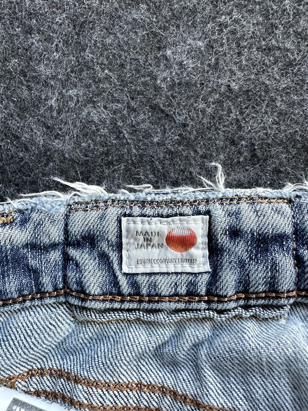 Edwin × Hysteric Glamour × Vintage Vintage Edwin 503 Washed Faded Blue Denim D475 Size US 30 / EU 46 - 14 Thumbnail