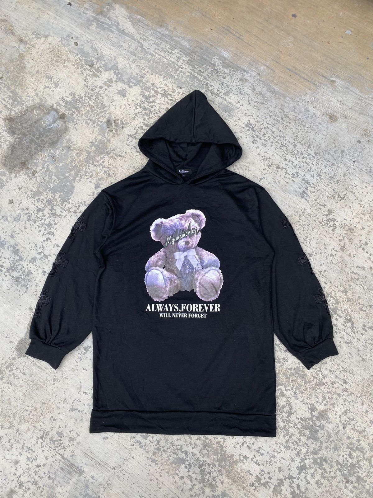 Japanese Brand Double focus my memories inspired chrome hearts hoodies Size M / US 6-8 / IT 42-44 - 3 Thumbnail