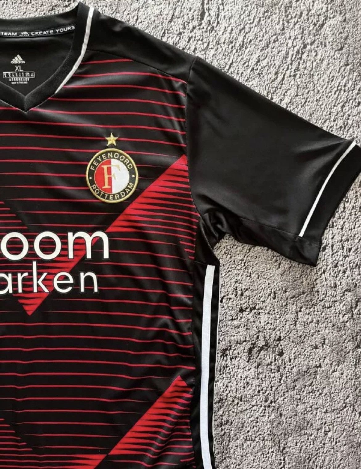 Adidas Adidas FC Feyenoord Rotterdam 2020-2021 Soccer Jersey Size US XL / EU 56 / 4 - 3 Thumbnail