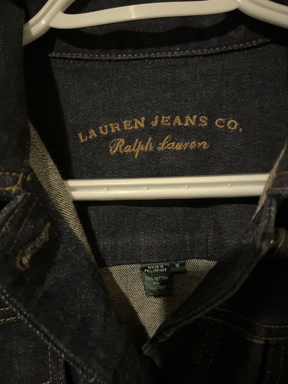 Lauren Ralph Lauren × Polo Ralph Lauren × Ralph Lauren Ralph Lauren Denim Jacket M Size US M / EU 48-50 / 2 - 2 Thumbnail