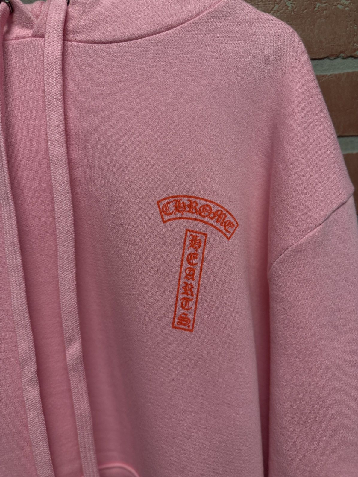 Chrome Hearts Chrome Hearts Pink Pullover Hoodie Size Small Web Exlusive Size US S / EU 44-46 / 1 - 6 Thumbnail