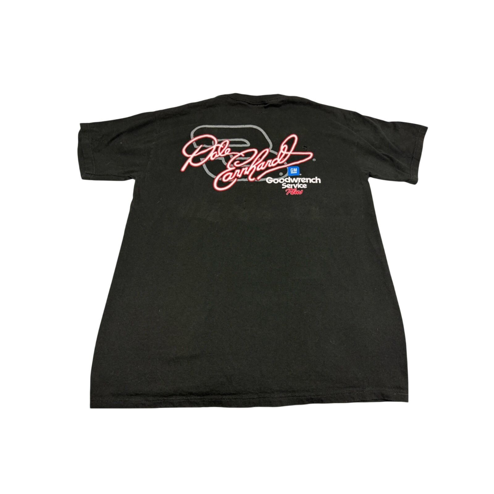 Chase Authentics Vintage Dale Earnhardt Black Graphic Tee Shirt M Made in USA Size US M / EU 48-50 / 2 - 2 Thumbnail