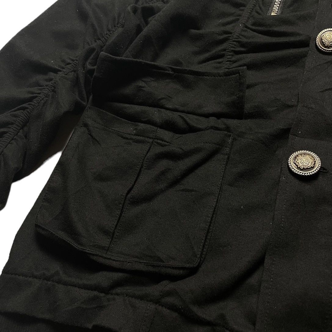 If Six Was Nine 🇯🇵 PLG BUTTON UP FULL ZIP PUNK GOTHIC BONO JACKET Size US M / EU 48-50 / 2 - 6 Thumbnail