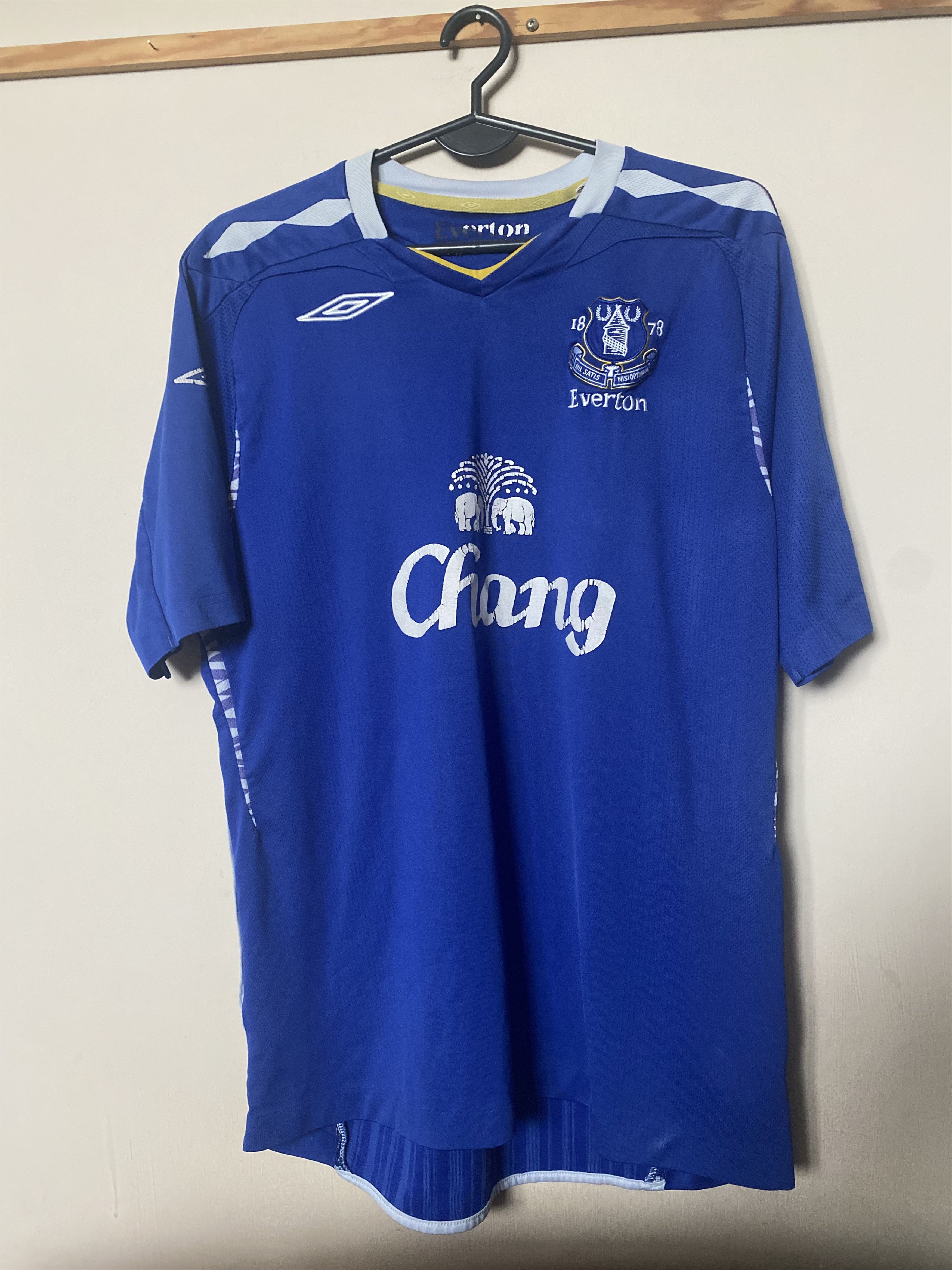 Umbro Vintage EVERTON F.C. 2007 - 2008 - L - Umbro - UNIQUE Size US L / EU 52-54 / 3 - 1 Thumbnail