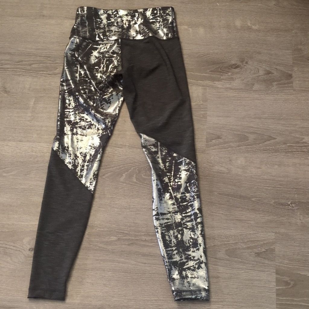 Lululemon Lululemon Wunder Under High-Rise Tight Foil Sz 6 Size 28" / US 6 / IT 42 - 5 Thumbnail