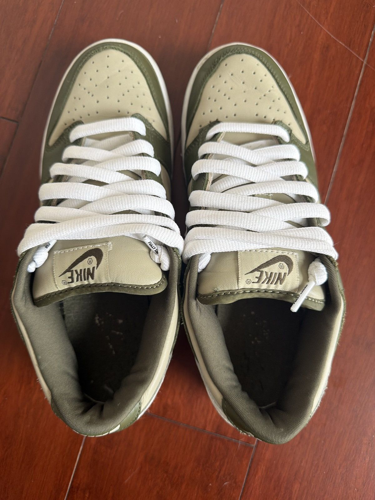 Nike Nike Dunk Low Pro B Olive Stone Size US 10 / EU 43 - 3 Thumbnail