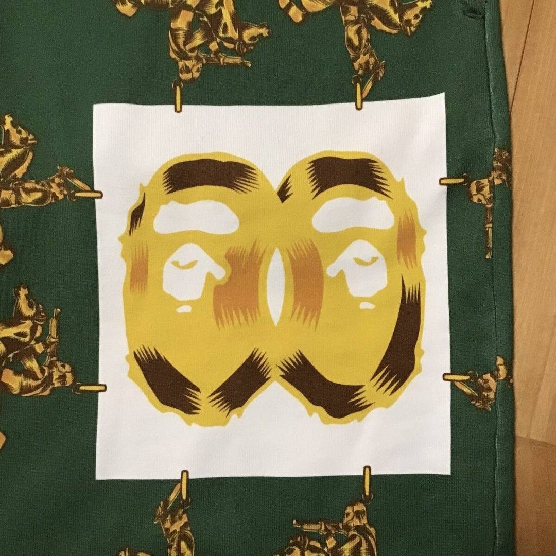 Bape BAPE DOUBLE APE HEAD sweat shorts a bathing ape ★size L Size US 34 / EU 50 - 3 Thumbnail
