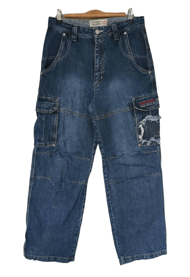 JNCO 💥LAST CALL💥 PJ Surf Denim Cargo Pant Size US 30 / EU 46 - 1 Thumbnail