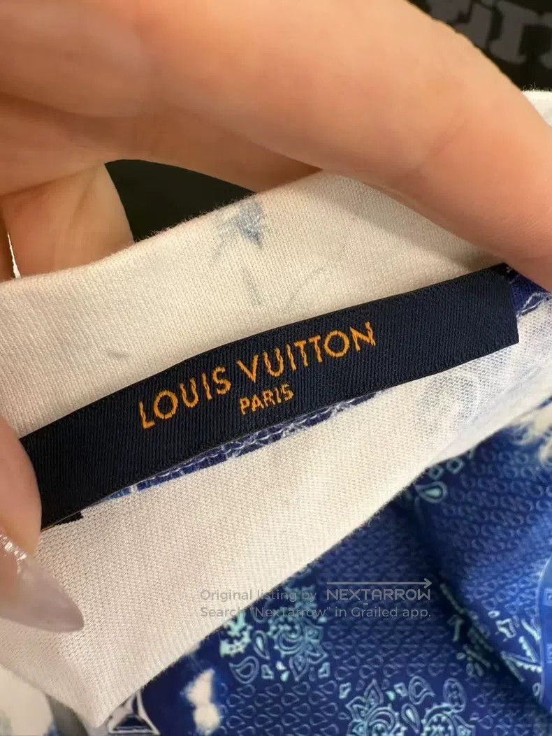 Louis Vuitton Louis Vuitton full cashew flower logo short sleeves Size US XXL / EU 58 / 5 - 7 Thumbnail