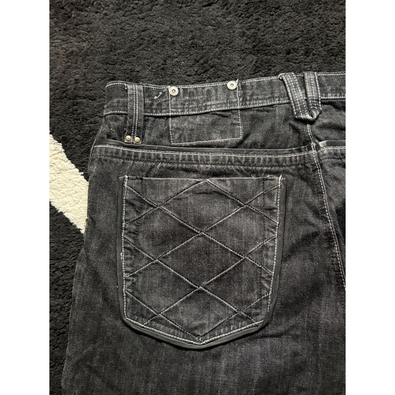 Akademiks Akademiks Men’s Denim Jeans Baggy Sz 38 – Wide Leg Y2K Style Size US 38 / EU 54 - 10 Thumbnail