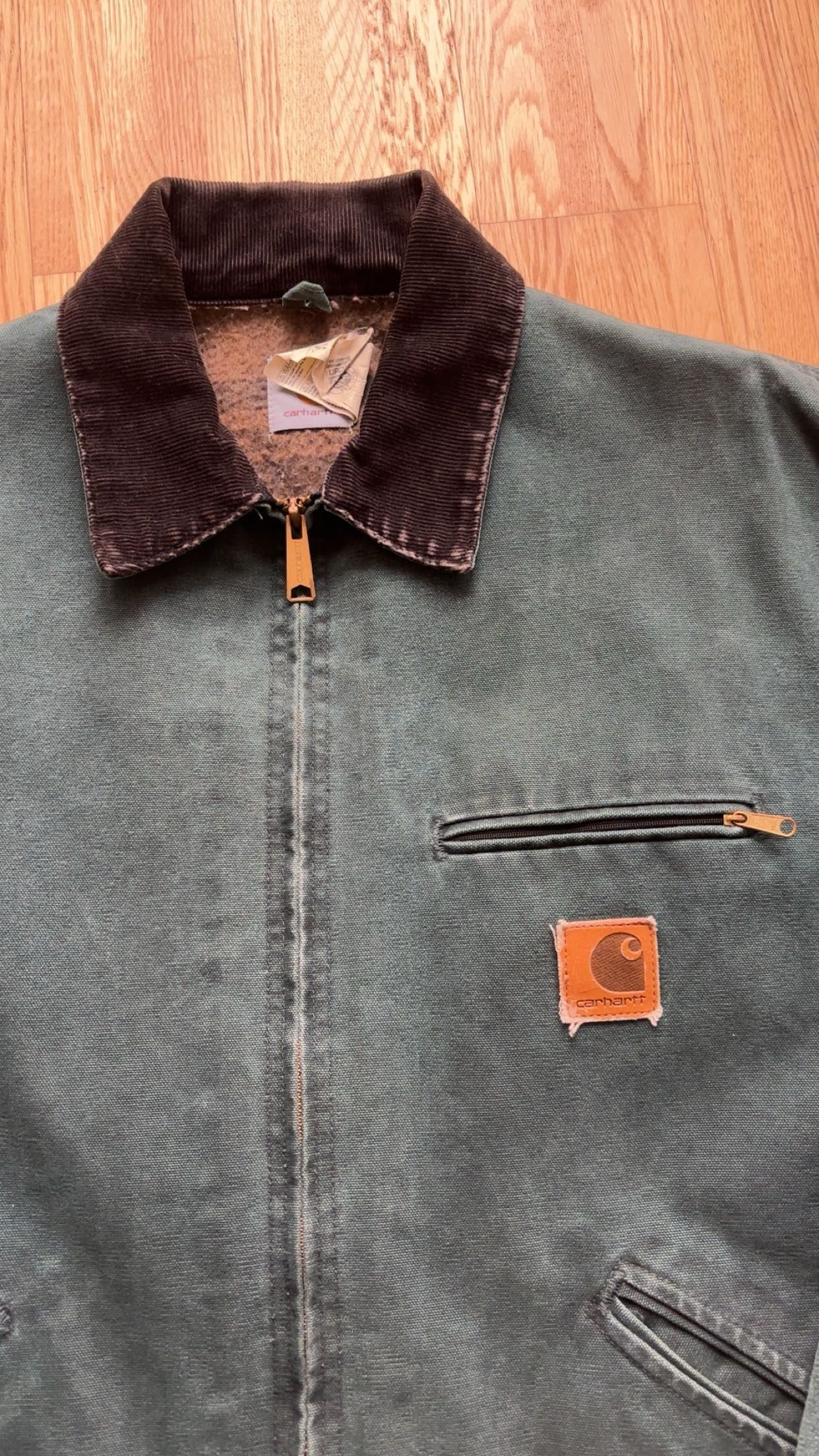 Carhartt Detroit Jacket J43 HTG 80’s～ Vintage Carhartt Detroit Jacket J43 HTG Size XL