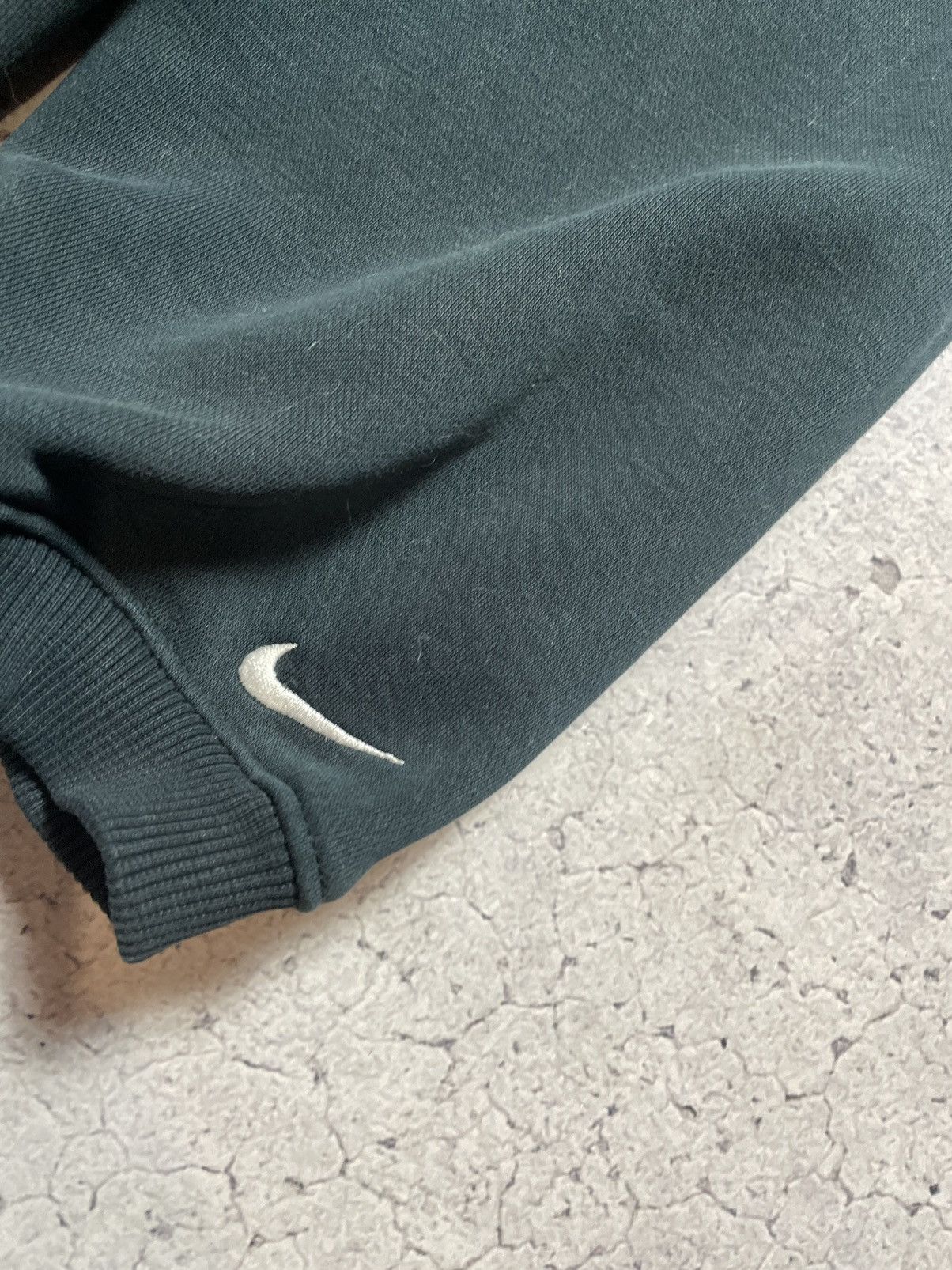 Nike Vintage Baggy Nike Big Swoosh Athdpt Drill Hoodie Y2K Size US M / EU 48-50 / 2 - 5 Thumbnail