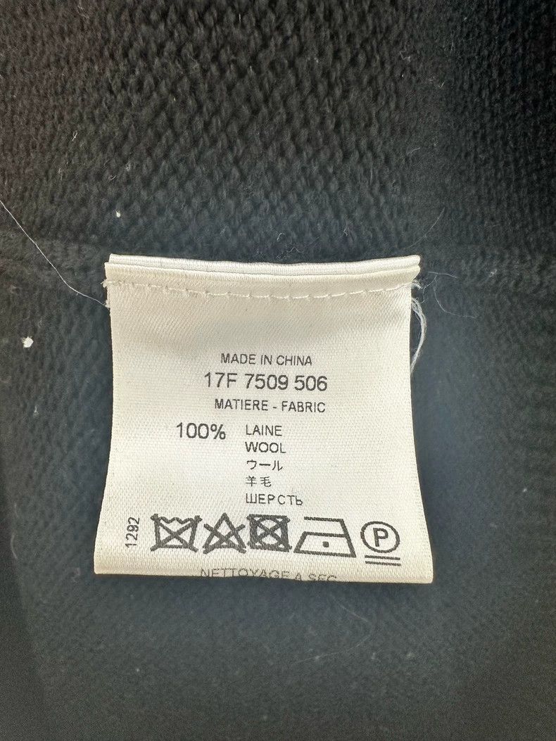 Givenchy Givenchy New Black Reversed Letter Logo Sweater S Size US S / EU 44-46 / 1 - 4 Thumbnail