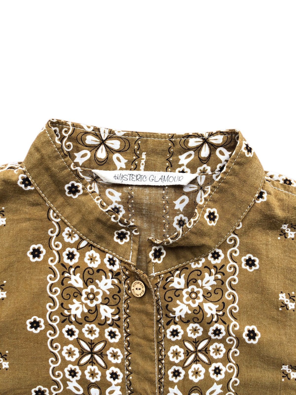 Hysteric Glamour Hysteric Glamour short sleeve shirt bandana Size S / US 4 / IT 40 - 6 Thumbnail