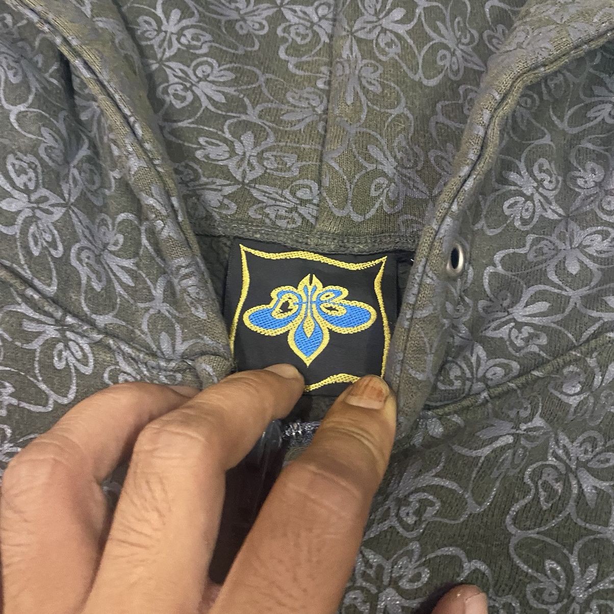 Japanese Brand × Vintage Vintage Japan Monogram Hoodies Zipper Jacket Size US M / EU 48-50 / 2 - 9 Thumbnail