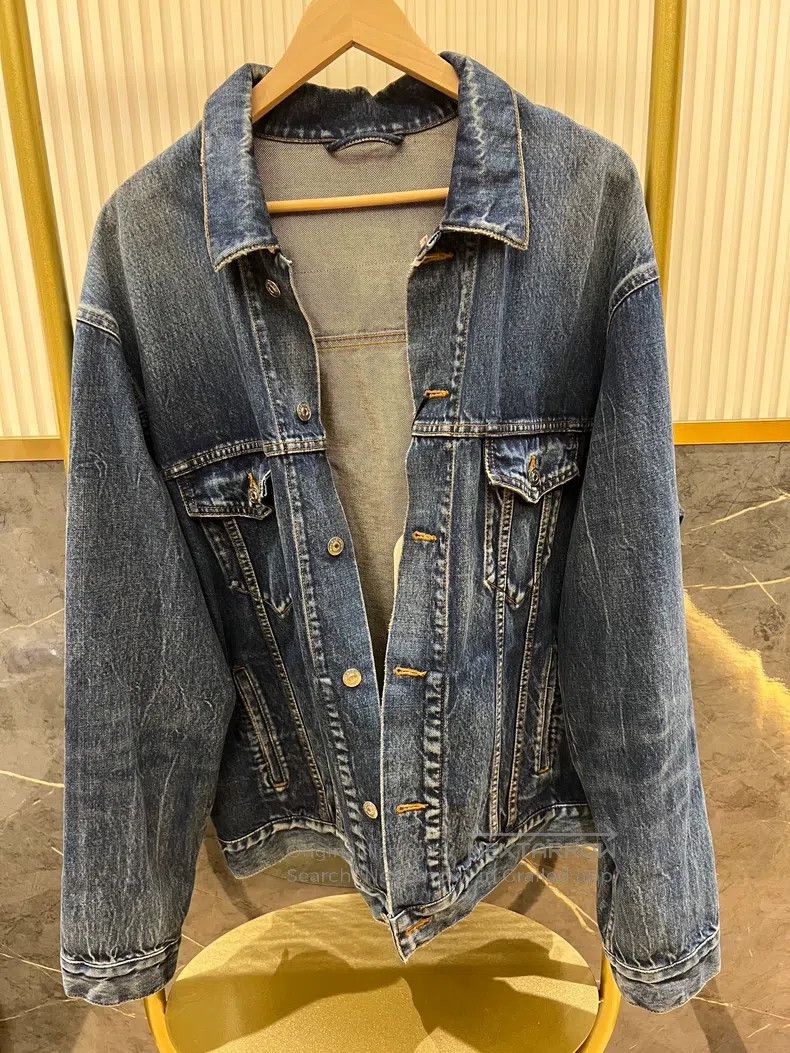 Balenciaga Balenciaga Patchwork Denim Jacket Size US S / EU 44-46 / 1 - 3 Thumbnail