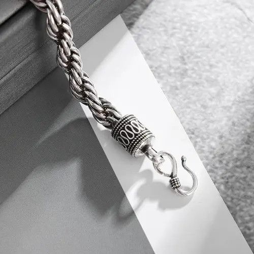 Other Y2k Metal Braided Chain Bracelet Size ONE SIZE - 4 Thumbnail