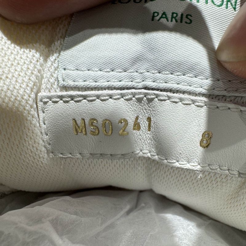Louis Vuitton Louis Vuitton Retro Trainer Sneakers in White and Green -25 Size US 9 / EU 42 - 5 Thumbnail