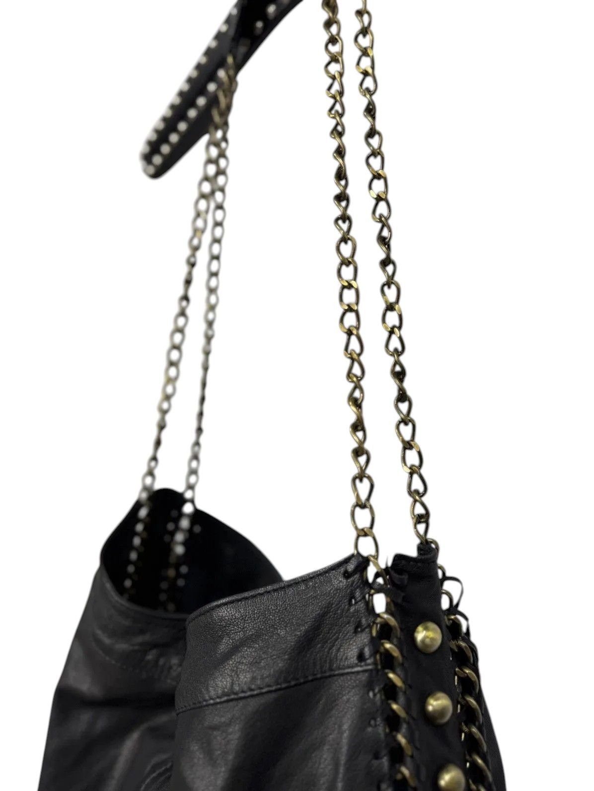 14th Addiction Leather Bag AS 98 style Vintage Metal Sling Bag Gothic GOA Size ONE SIZE - 9 Thumbnail