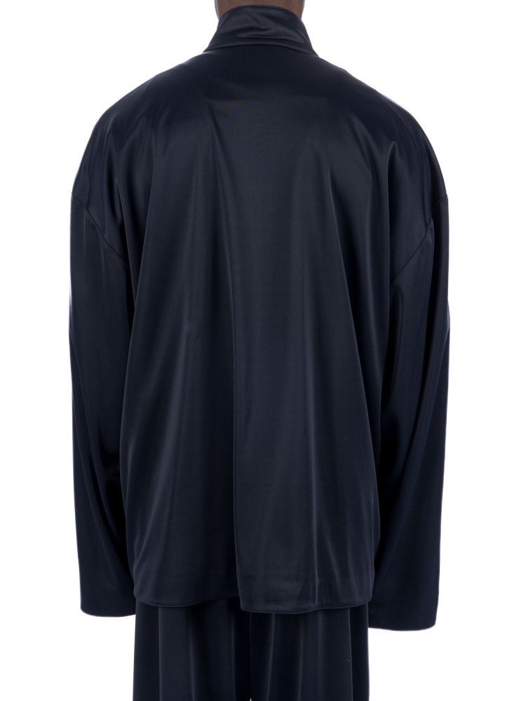 Balenciaga o1y1224 Tracksuit Jacket in Navy Blue Size US M / EU 48-50 / 2 - 4 Thumbnail