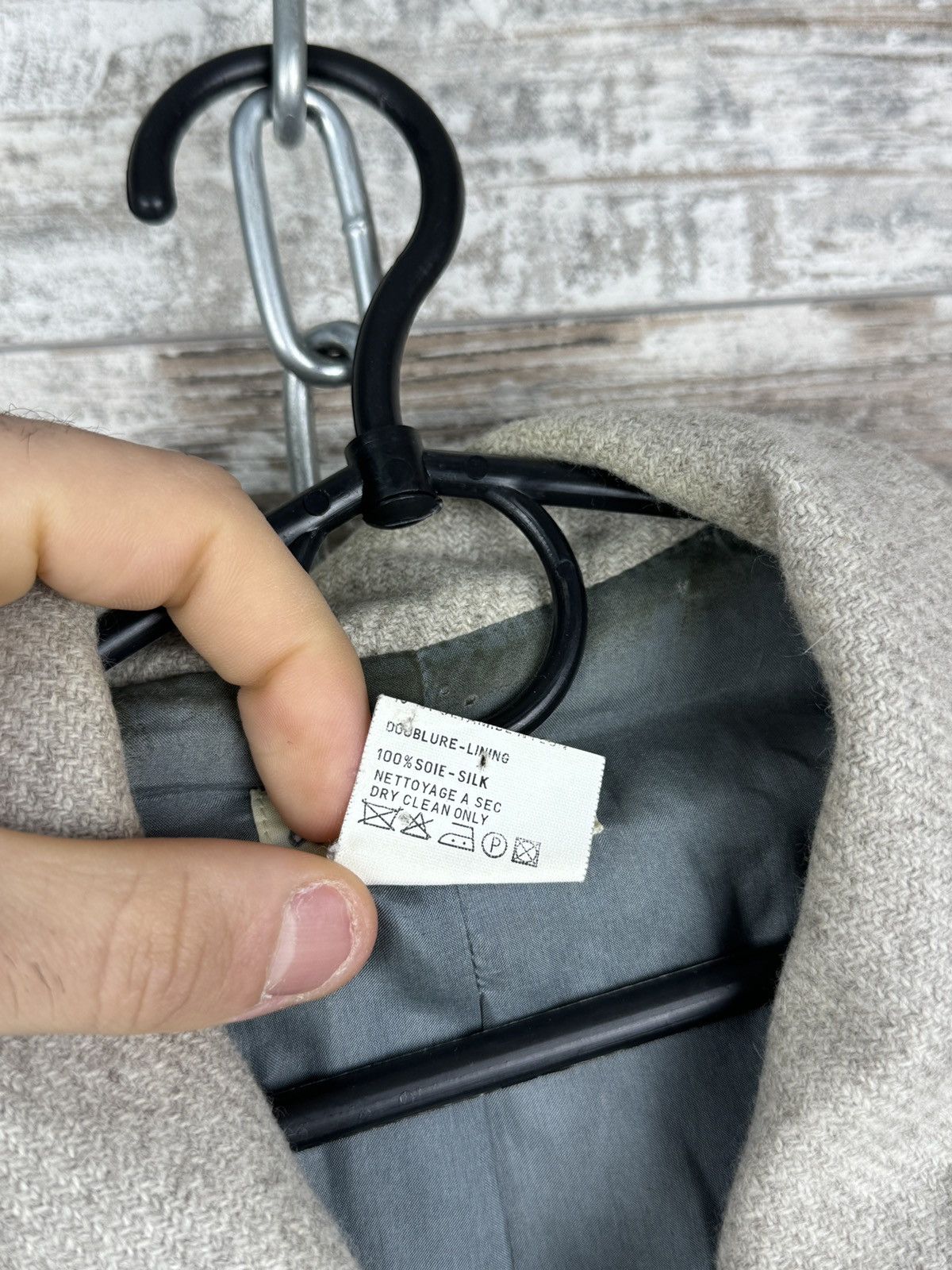 agnes b. Mens Vintage Agnes B. Paris Wool Jacket overshirt sweatshirt Size US M / EU 48-50 / 2 - 10 Thumbnail