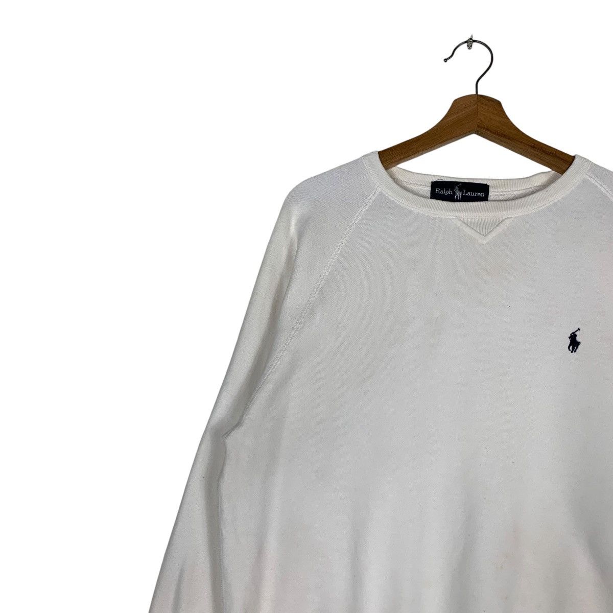 Polo Ralph Lauren RALPH LAUREN Embroidery Small Pony Logo Sweatshirt #1313-C59 Size US L / EU 52-54 / 3 - 6 Thumbnail