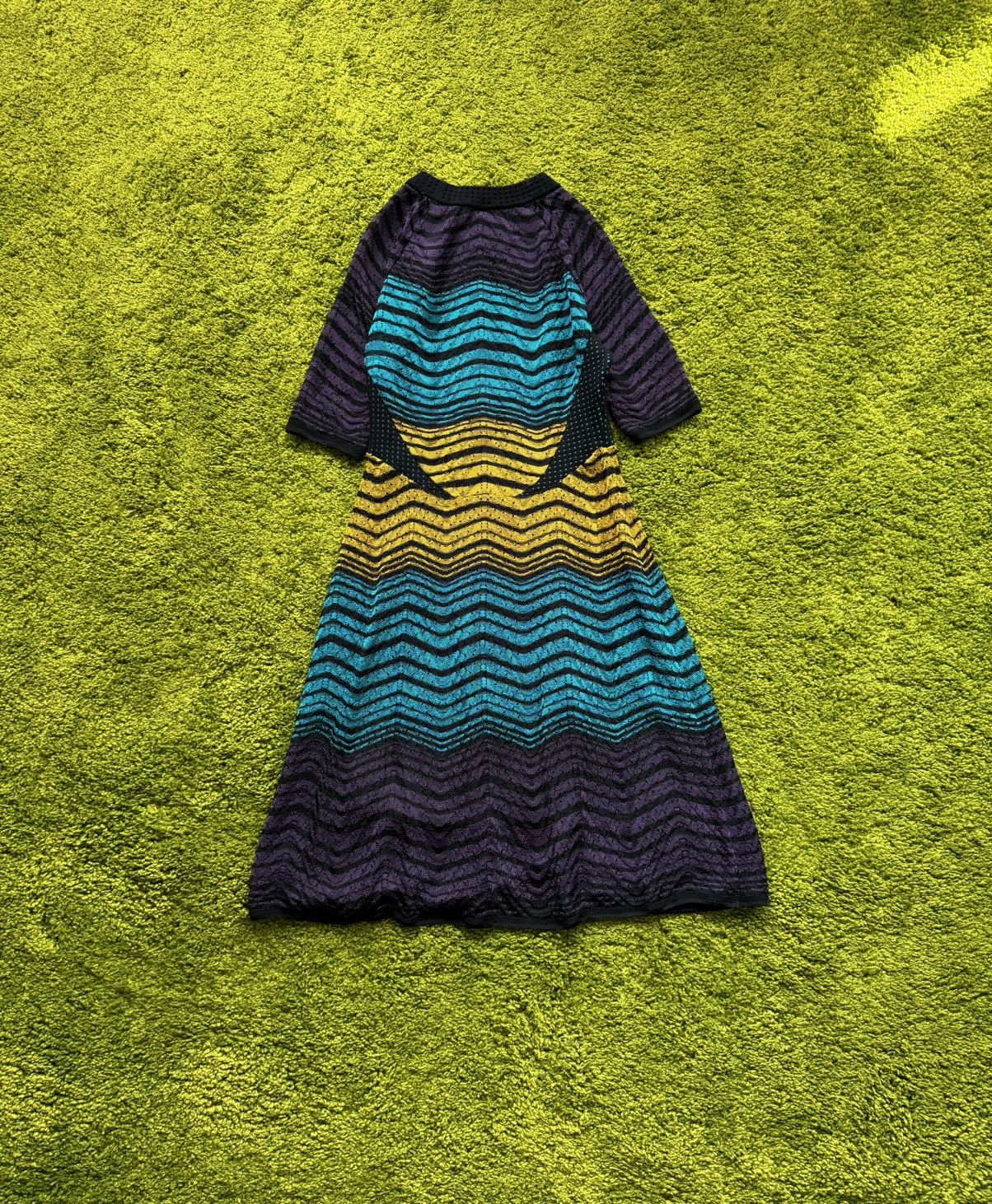 Designer × Missoni Missoni avant garde coloured crochet dress Size S / US 4 / IT 40 - 3 Thumbnail