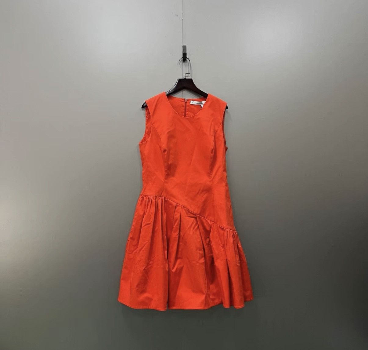 Dior Dior Orange Irregular Dress J41 Size M / US 6-8 / IT 42-44 - 1 Thumbnail