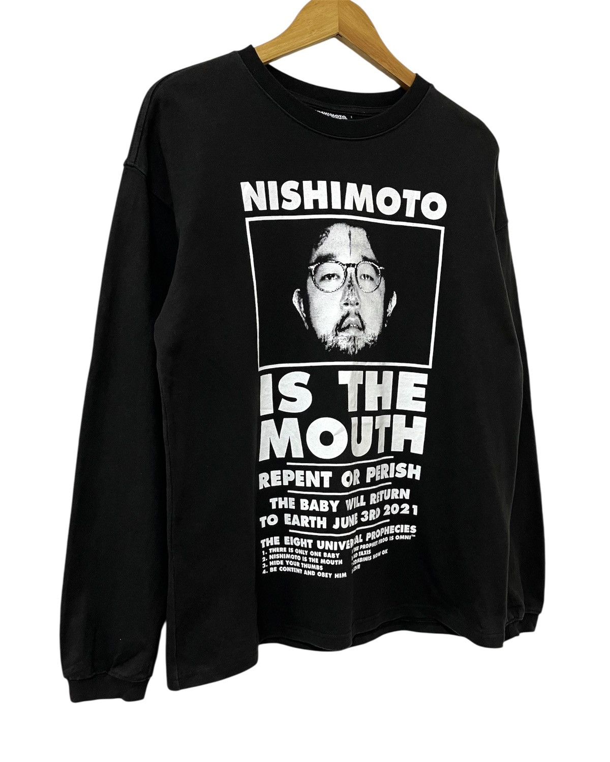 Japanese Brand NISHIMOTO IS THE MOUTH CULT WEAR BY DRAKE VIRGIL ABLOH SHIRT Size US L / EU 52-54 / 3 - 5 Thumbnail