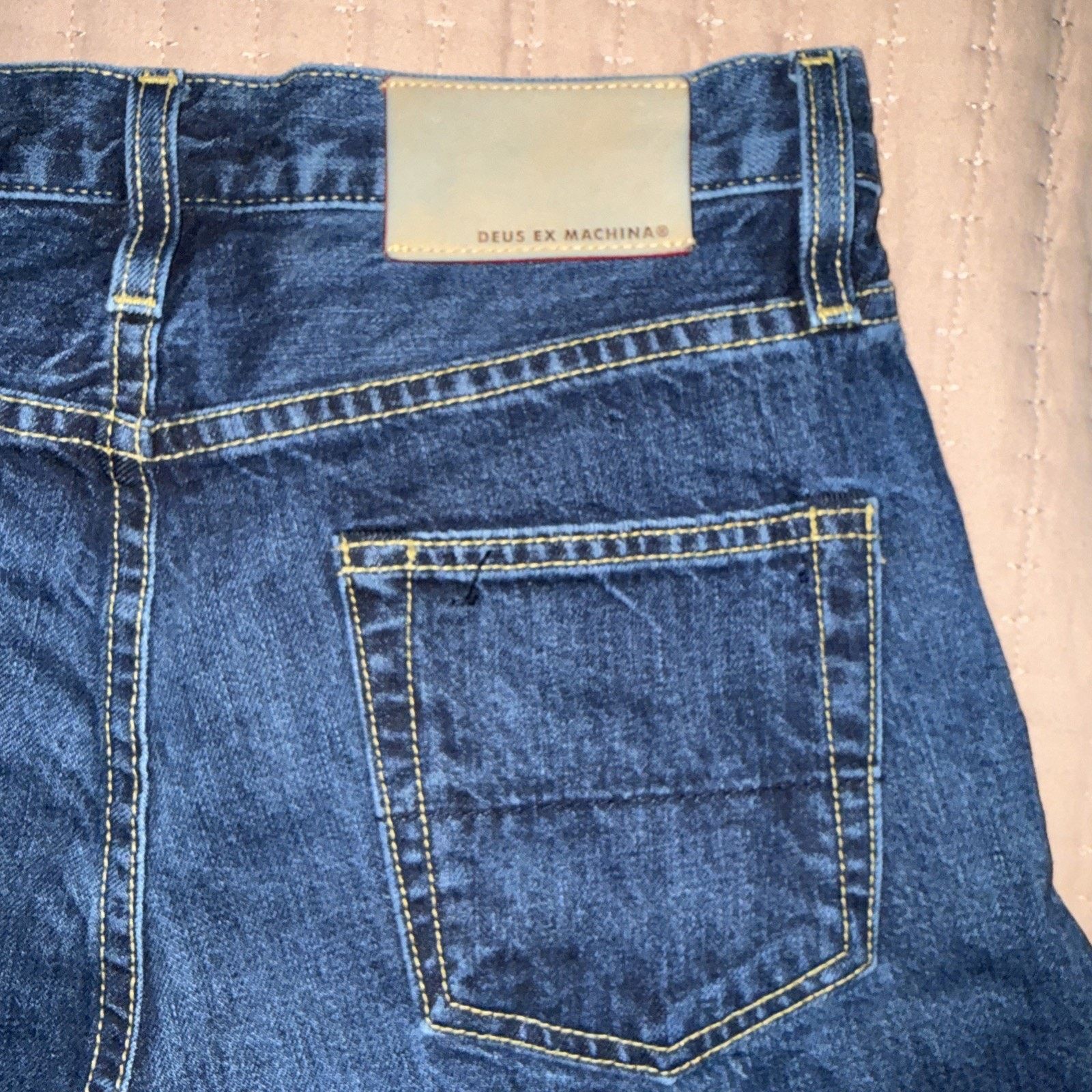 Deus Ex Machina Deus Ex Machina Missendon Japanese Selvedge Denim 29x31 USA Size US 29 - 4 Thumbnail