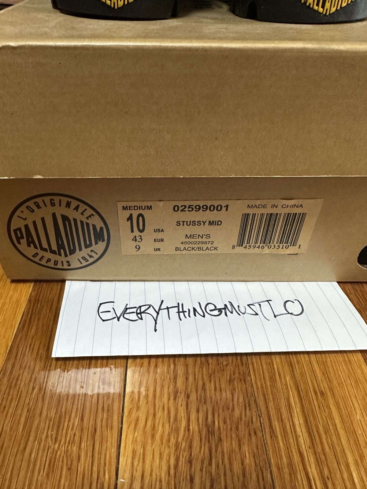 Palladium Palladium Stussy Deluxe Mid Size US 10 / EU 43 - 7 Thumbnail