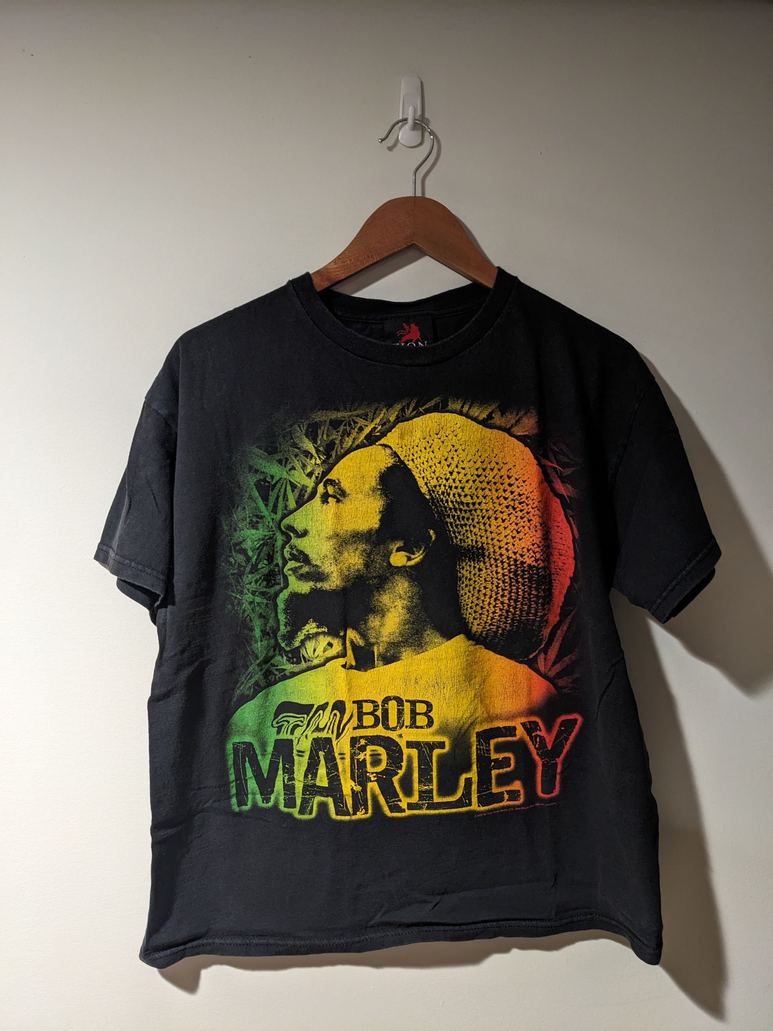 Bob Marley × Vintage Vintage 2008 Bob Marley Music Tour Black Large T-Shirt Size US L / EU 52-54 / 3 - 1 Thumbnail